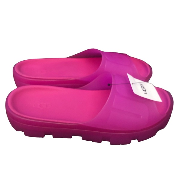 UGG Jella Clear Slide in dragonfruit pink !! - Picture 3 of 4